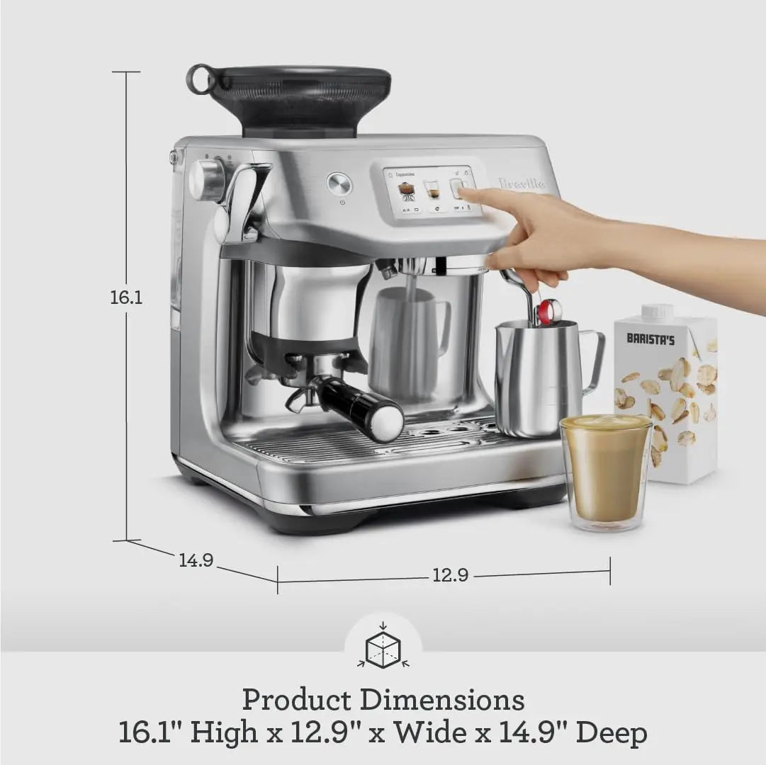 Breville Barista Touch Impress Espresso Machine BES881BSS Stainless Steel Automatic Coffee Maker - Beauty