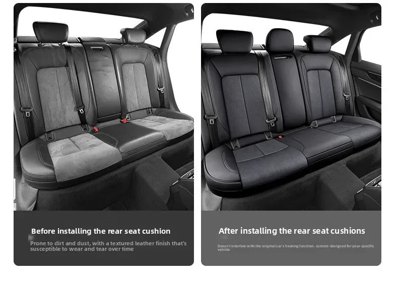 Custom Fit Full Luxury Car Seat Cover Car SUV Full Seat Set Perforated Genuine Leather for Various Models Contact Seller JJ208