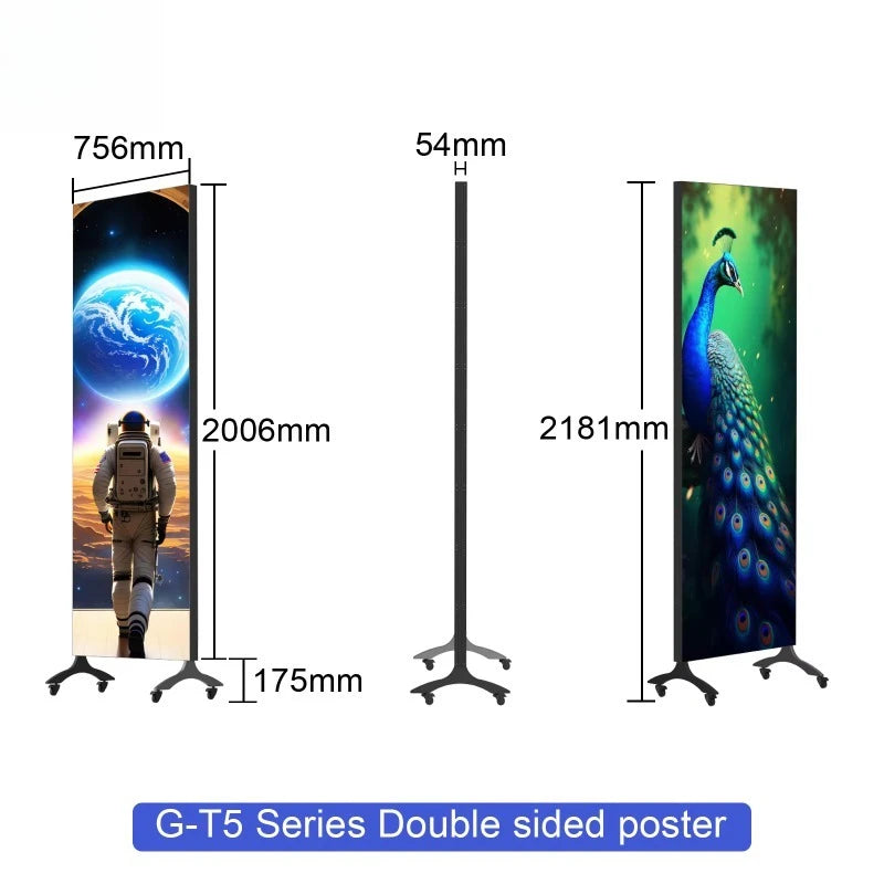 ZDHQ High Brightness Touch Screen Digital Kiosk Floor Standing Display for Shopping Mall Exhibition