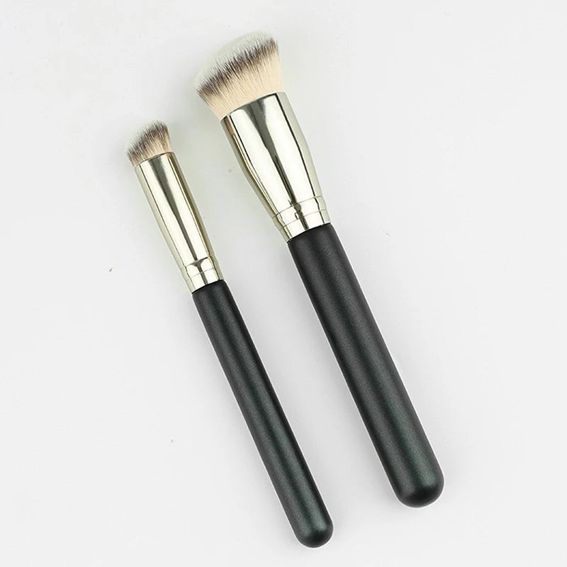 Makeup Brushes Foundation Concealer Angled Seamless Cover Synthetic Dark Circle Liquid Cream Cosmetics Contour Brush Beauty Tool
