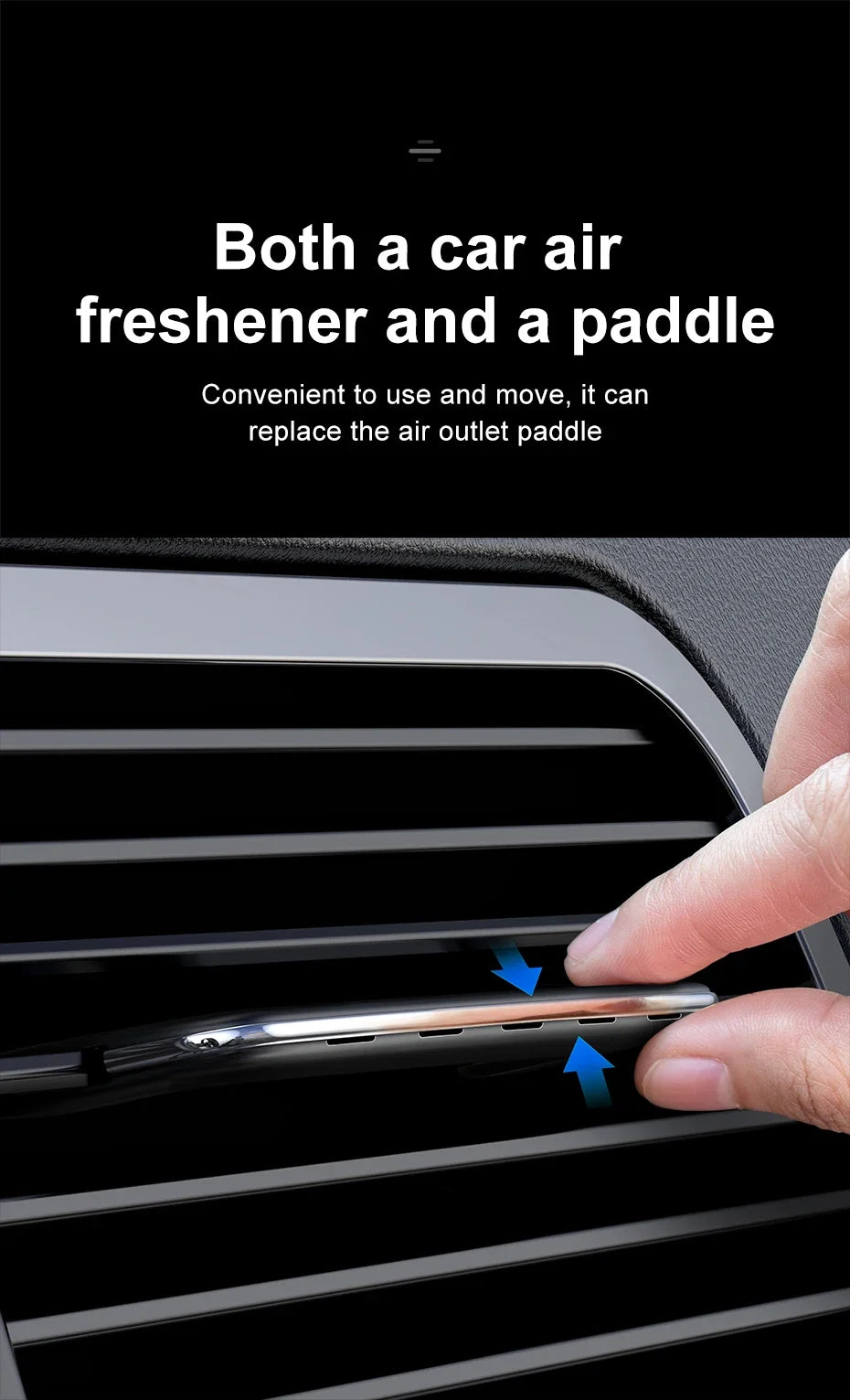 Baseus CarAir Freshener CarClip Fragrance For Auto Interior Accessories Mini Reuse Car Diffuser For Air VentCar Solid Perfume