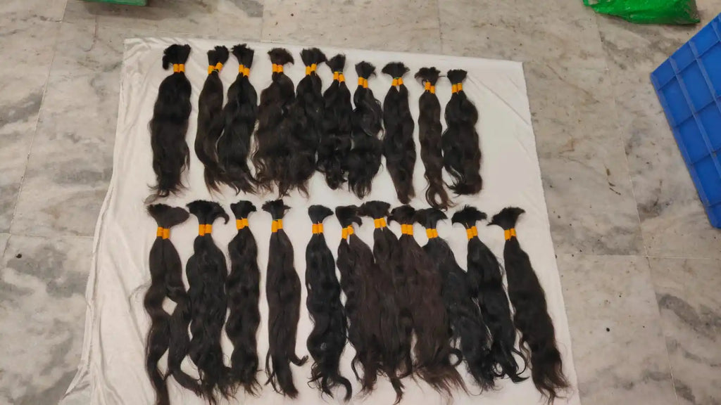 Leading Suppliers of Women Cuticle Aligned Raw Hair Wavy Smooth Raw Remy Virgin Indian Temple Hair, Raw Human Hair, Best Hair