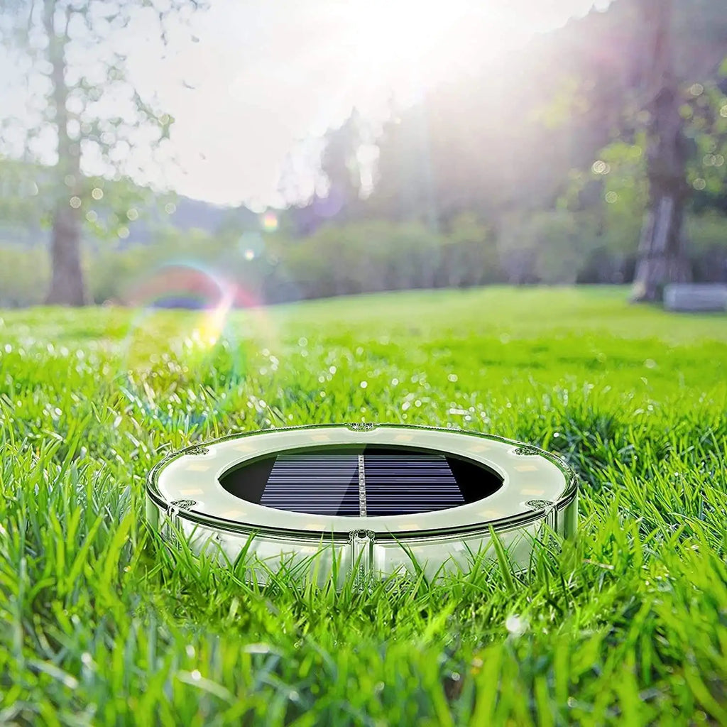 12LED Solar Ground Lights IP65 Waterproof Solar Light Outdoor Solar Garden Light For Yard Lawn Patio Deck Landscape Decor