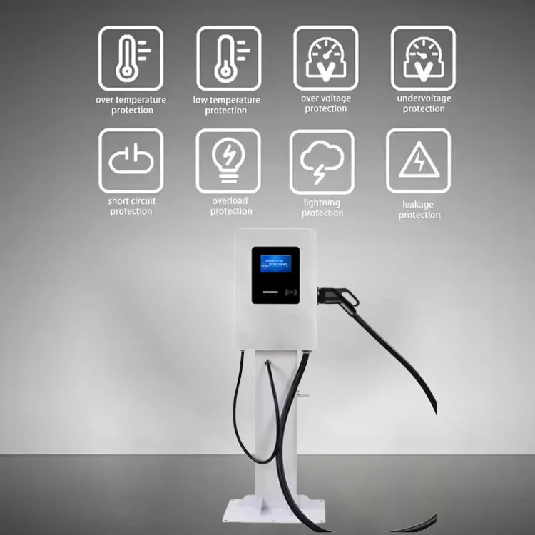 US Standard OCPP CCS1 40KW 380V EV Wall Mount DC Charging Station Stock Price Single Fast Charger Pile