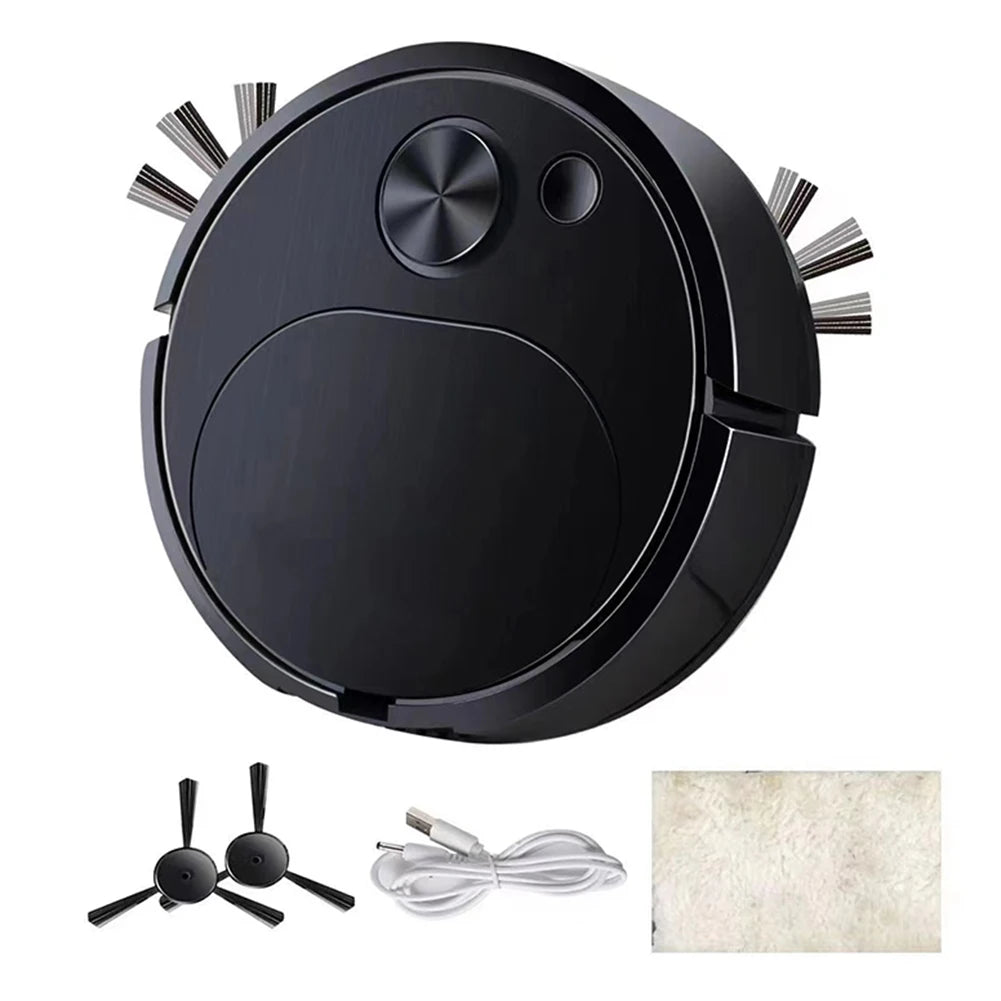 1 Pcs For Ultra Thin Robotic Vacuum With Mop Mopping Robot Hoovers For Pet Hair Cleaning Sweep Floor For Home Office
