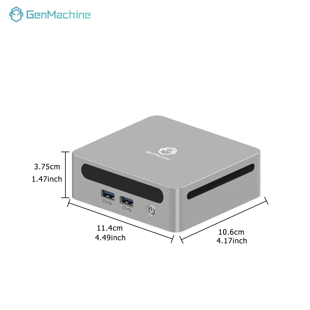 AMD Ren5000 5300U 5475U 5600H 5625U Windows 11 Ryzen DDR4 3200Mhz Wifi6 HDMI Mini PC Diy Gaming Computer GenMachine Mini PC