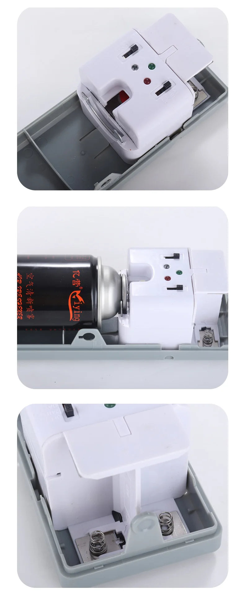 Automatic Air Freshener Dispenser Perfume Spray Machine Hotel Home Bedroom Aromatherapy Toilet Odor Eliminator Deodorizer