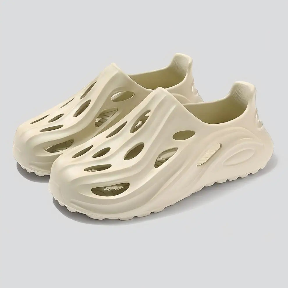 Men's Hollow Shoes, Men's Outer Shoes, Men's Breathable Wading Shoes, Men's Outdoor Hiking Beach Shoes, Men's Sandals