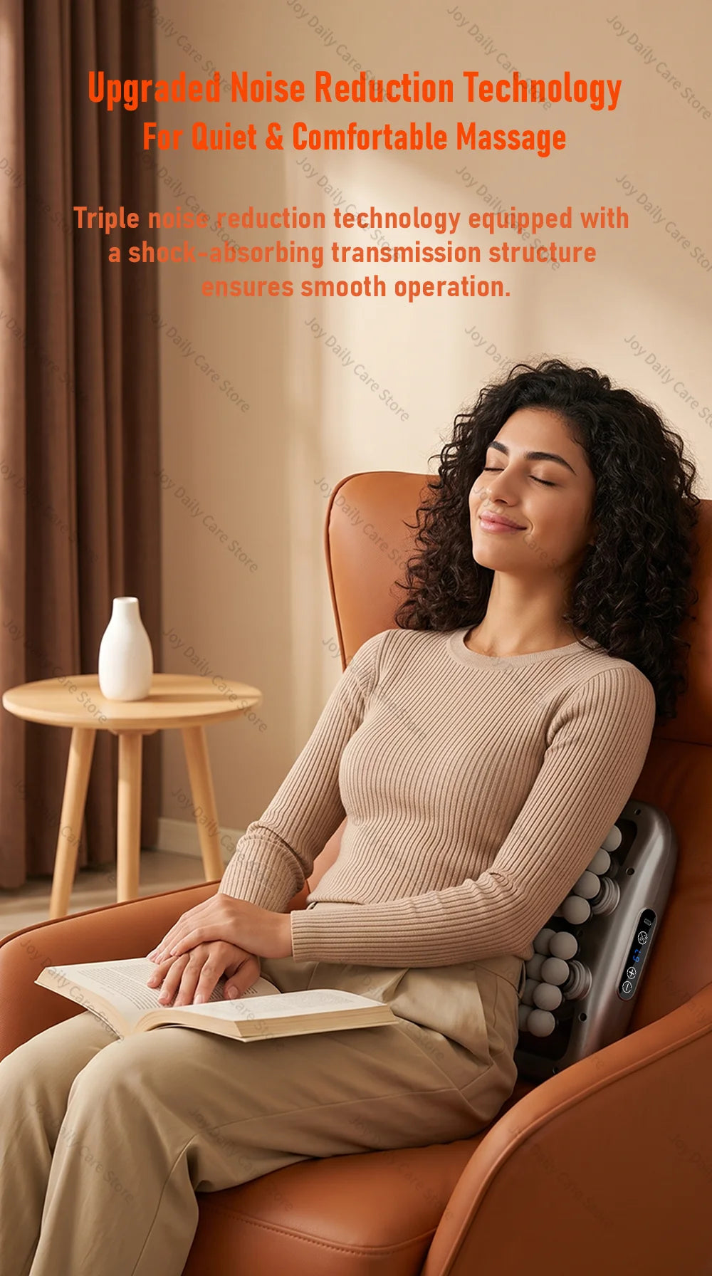 Professional Body Massager Powerful Electric Muscle Fascia Massager 48 Heads Wireless Massage Gun for Waist Shoulder Back Leg