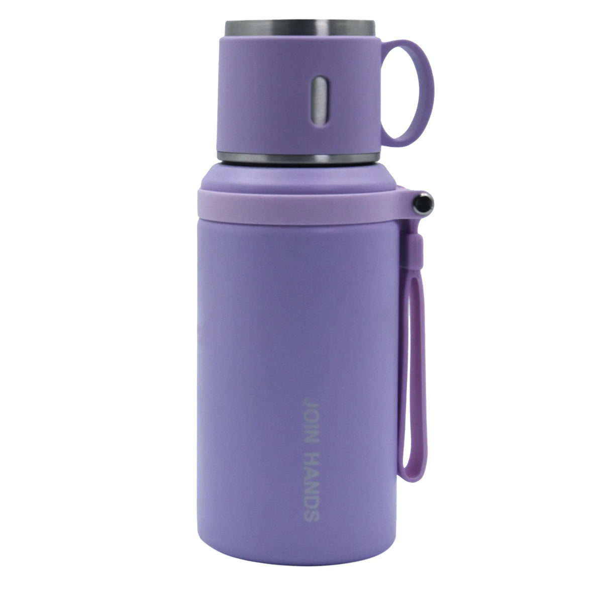 Premium Travel Coffee Mug Stainless Steel Double-Wall Leak-Proof 600ml Thermos Bottle for Office Business Style Tea & Coffee