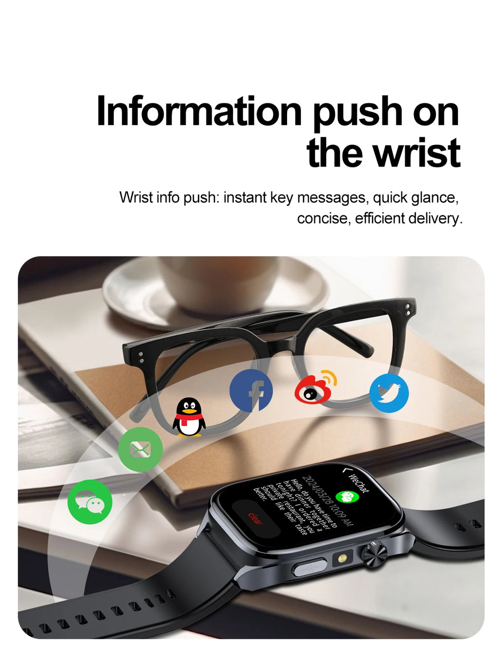 2026 New AI-Diagnosis Care Smartwatch Accurate ECG Uric Acid Lipids Blood Pressure Body Fat IP68 Waterproof Fitness Smartwatch
