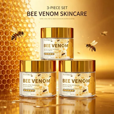 YUITIKUE Bee Venom Instant Lifting Cream 60g with Retinol Collagen Hyaluronic Acid Vitamin A Anti-Aging