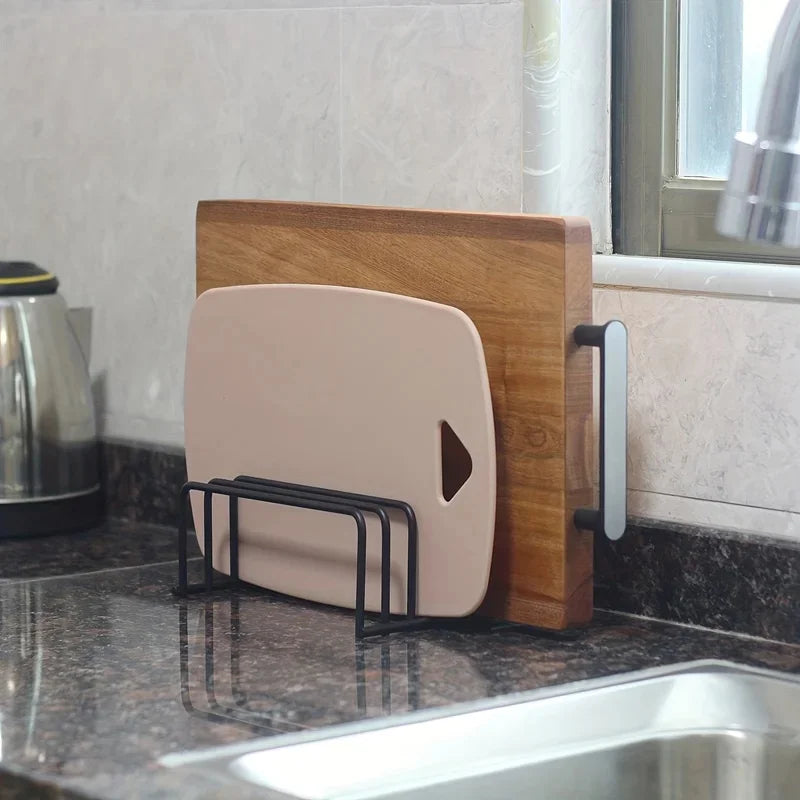 Kitchen Cutting Board Storage Rack Cabinet Organizer Holder Baking Tools Kitchen Accessories