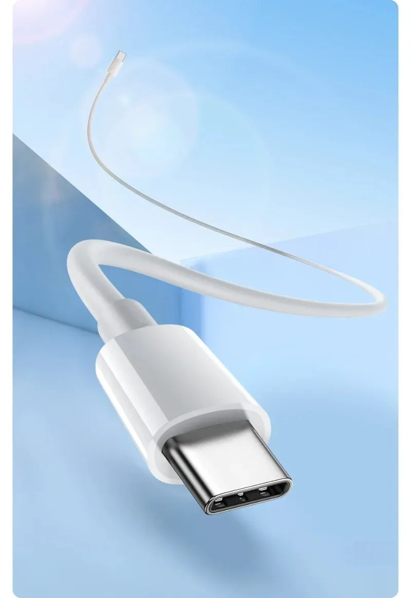 PD 60W USB C to Type C Fast Charging Cable for  iPhone 11 13 14 15 16 Pro Max 12 Mini 6 7 8 Plus XS XR iPad USB A MFi Certified