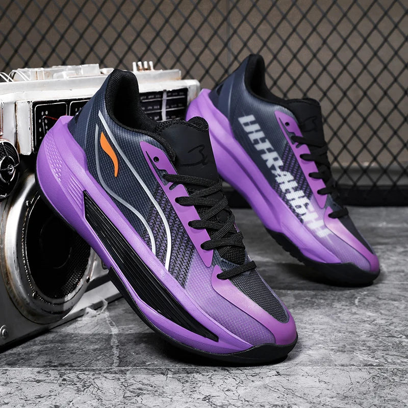 High Quality Basketball Sneakers For Men Fashion White Fluorescent Basketball Shoes Women Professional Design Men's Sports Shoes