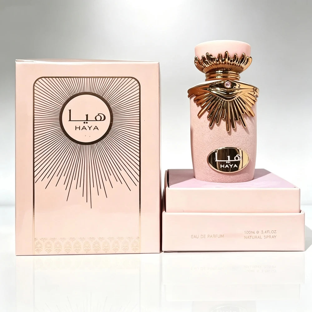 Perfume Man Woman High Quality HAYA  Arabes Eau De Parfum Long Lasting Unisex Smell Pheromone Transmission Dateable Women