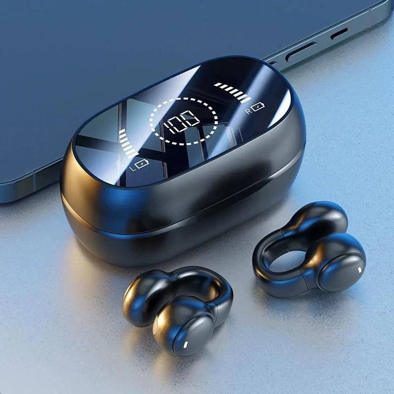 New Model M47 Wireless Earbuds Bluetooth Headset Charging Earphones Bone Conduction Headphones Sport With Mic Handsfree