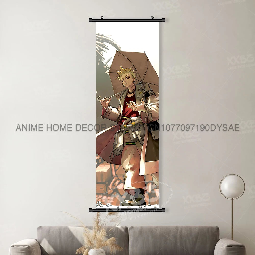 Canvas Home Decoration Poster For Anime Gachiakuta Character Print Scrolls Pictures Wall Art Hanging Painting Bedside Background