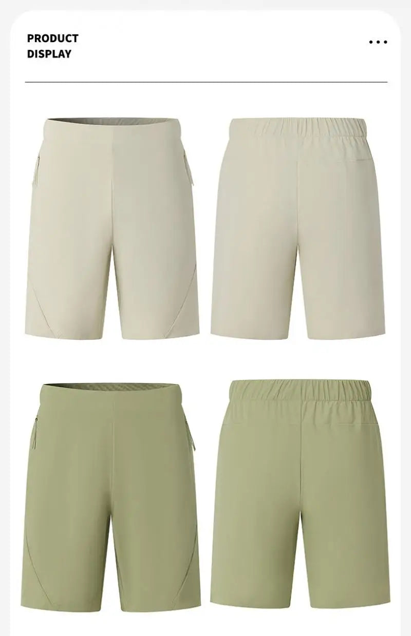 Men’s Quick-Dry Hiking Shorts – Lightweight Outdoor Travel Shorts