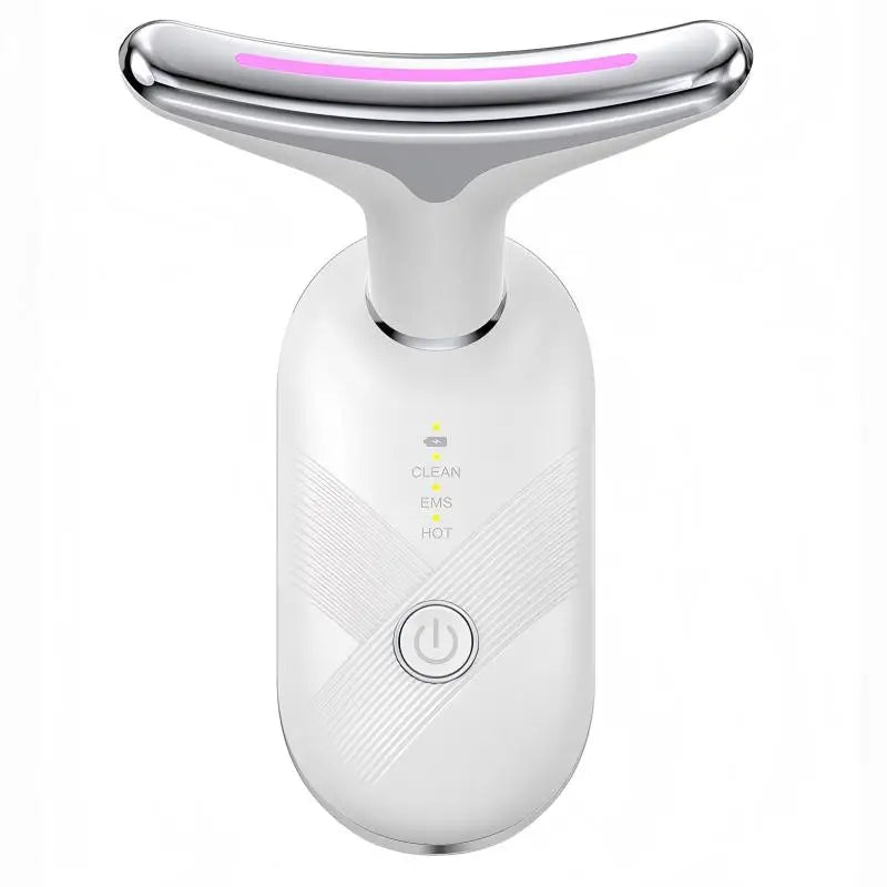 Red Light LED Facial Massager Face Neck Beauty Device Skin Care Tool with Vibration Face Sculpting Tool for Revitalize Skin
