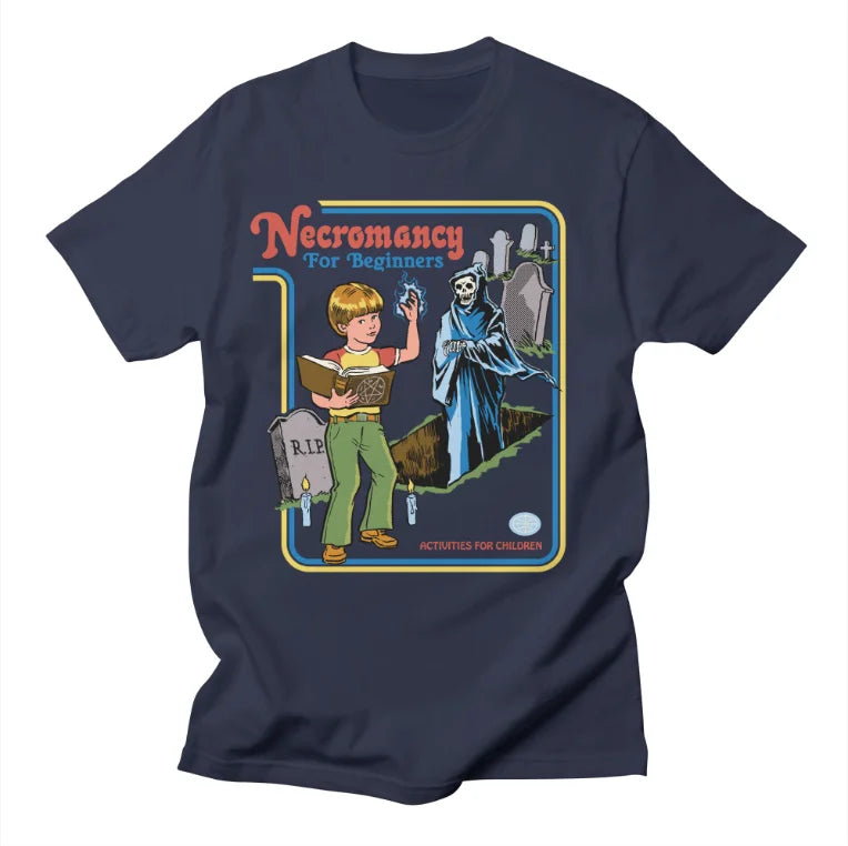 Classic Cartoon Anime, European and American Style Illustration, High Street Casual T-shirt, Men's and Women's Luxury  Top 2026