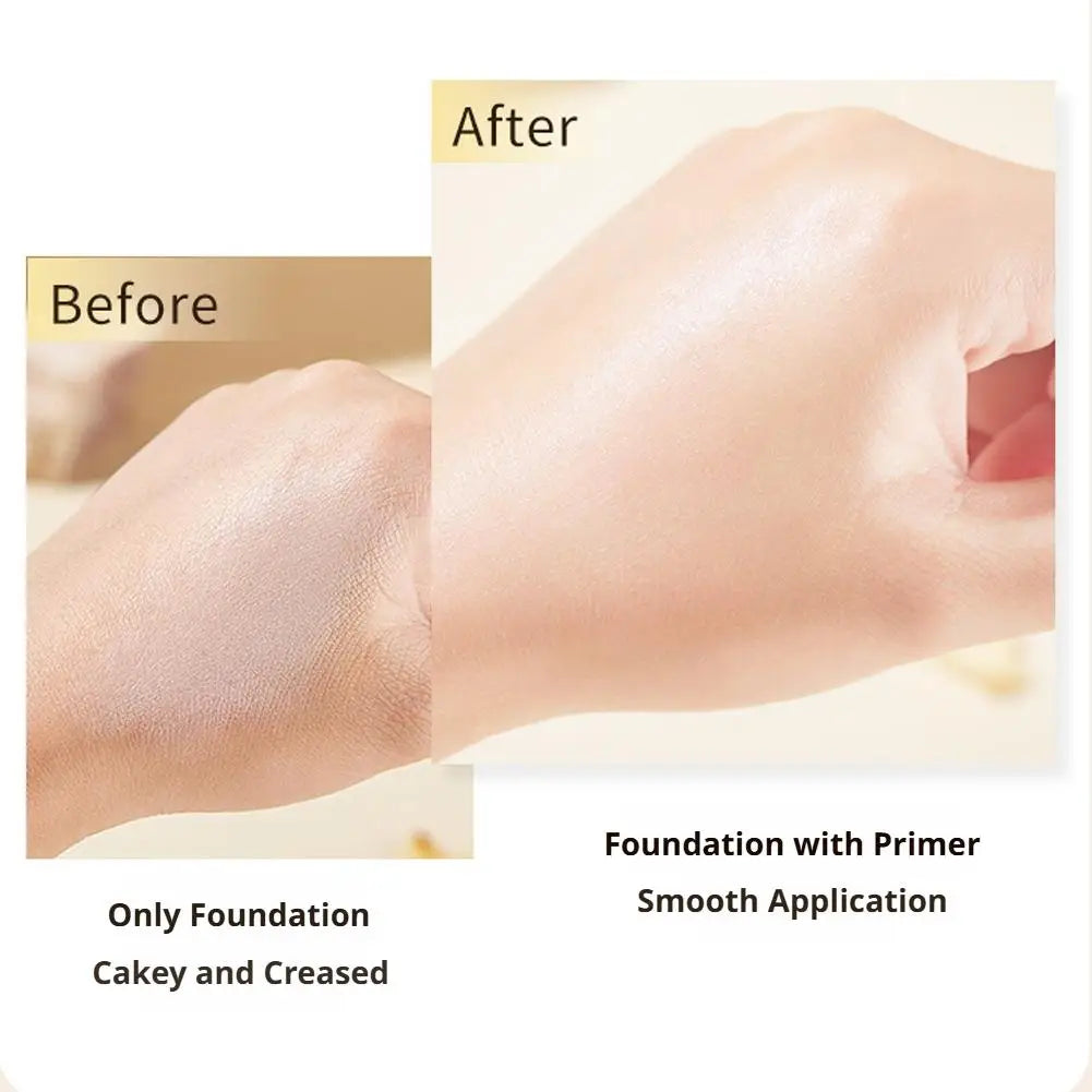 Apply the cream before makeup, moisturizing foundation cream - lasting moisturizing, creating a natural foundation