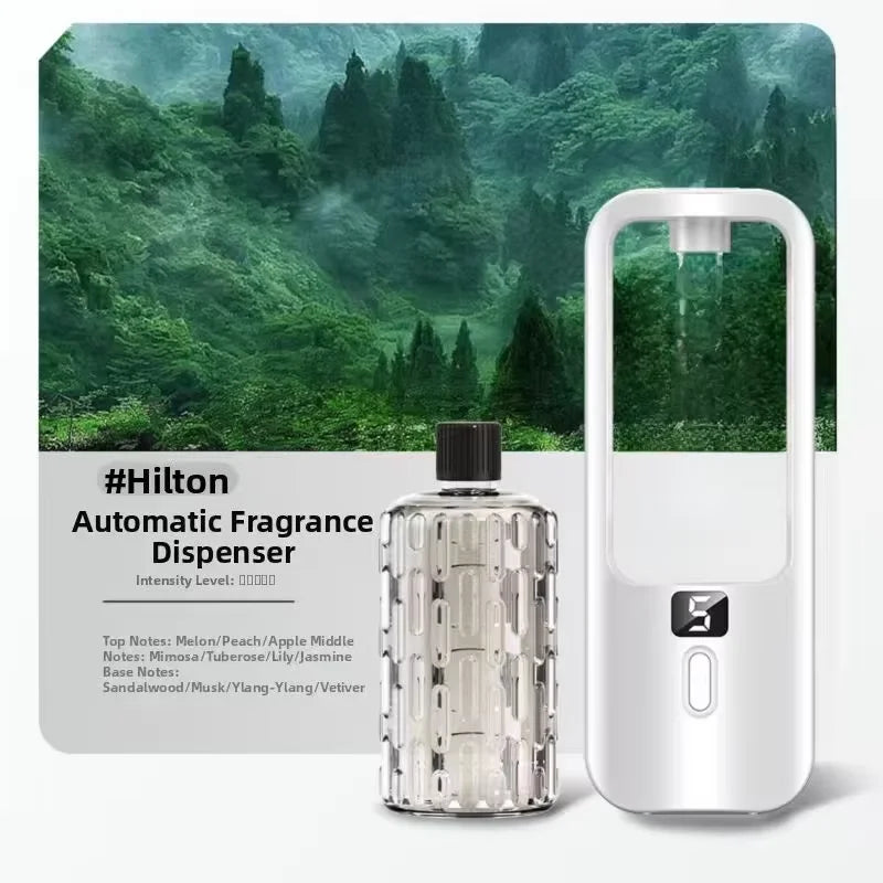 Wall-mounted Oil Aromatherapy Machine Air Purifying Automatic  Diffuser Toilet Deodorization Fragrance Humidifier Colorful Night