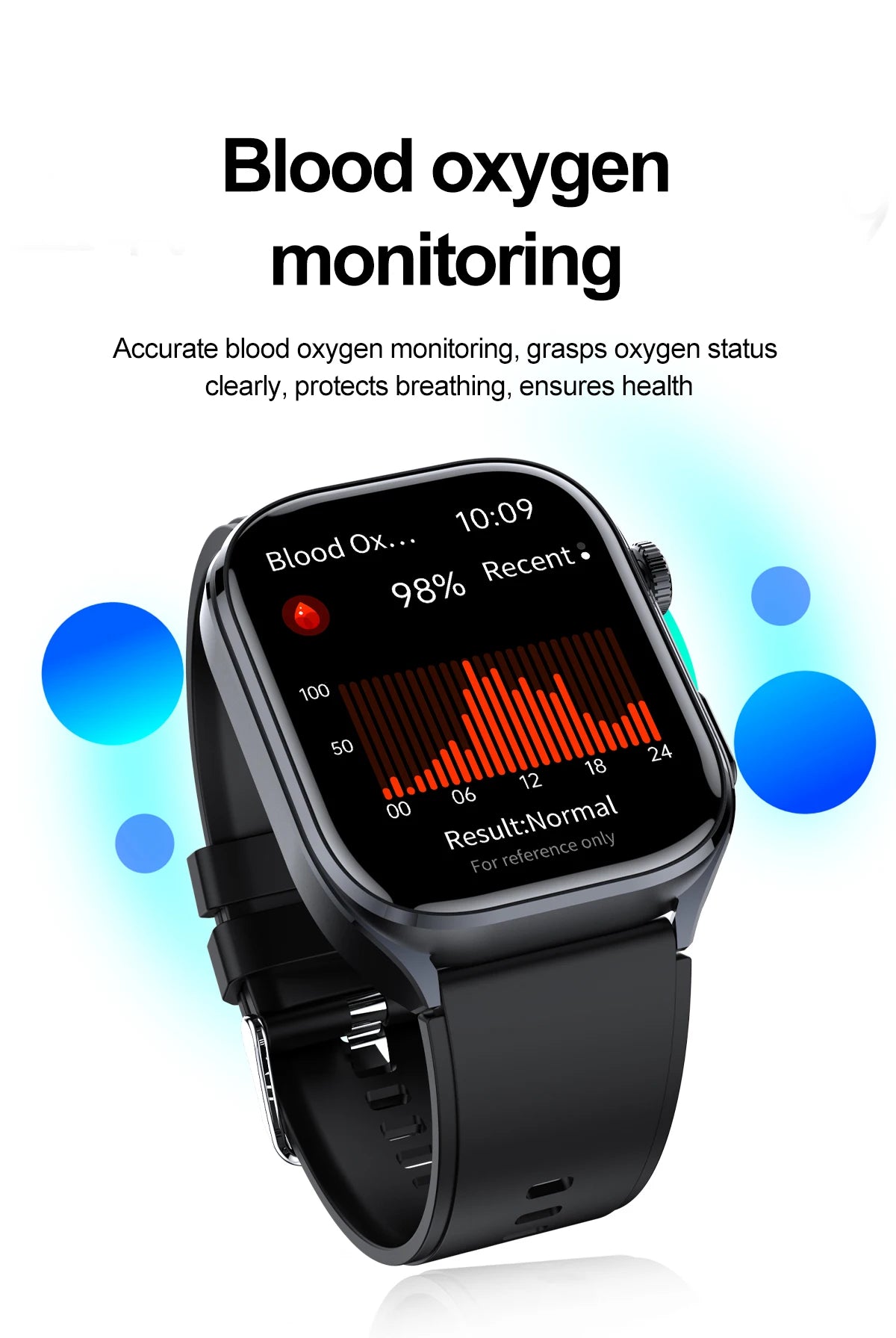 2026 New AI-Diagnosis Care Smartwatch Accurate ECG Uric Acid Lipids Blood Pressure Body Fat IP68 Waterproof Fitness Smartwatch