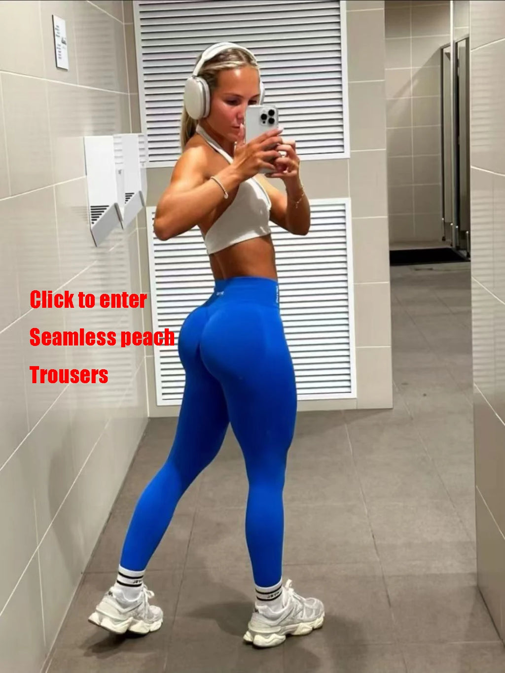 Denyf Seamless Sports Leggings Women's Hip Yoga Leggings Quick-Drying Fitness Tights Solid Color Training Hip Customizable Label