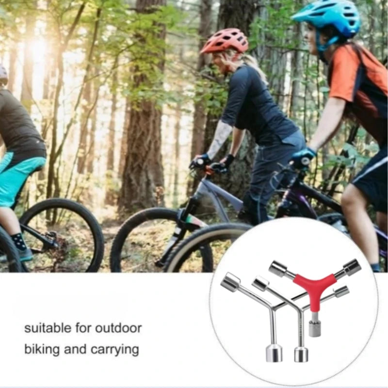 1PCS Y Shape Socket Wrench Bike Allen Wrench Internal Hexagon Wrenches 8/9/10mm 8/10/12mm MTB Road Bicycle Cycling Hex Key Tools