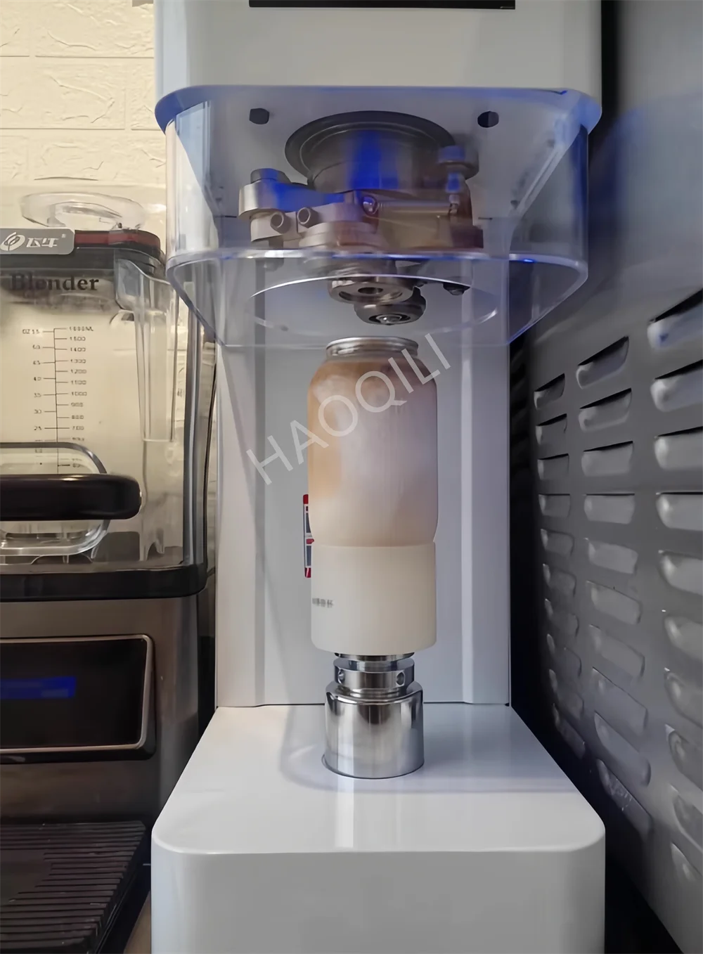 Fully Automatic Can Sealing Machine Commercial Plastic Can Capping  Aluminum Cap Milk Tea Shop Cup  Sealing Machine