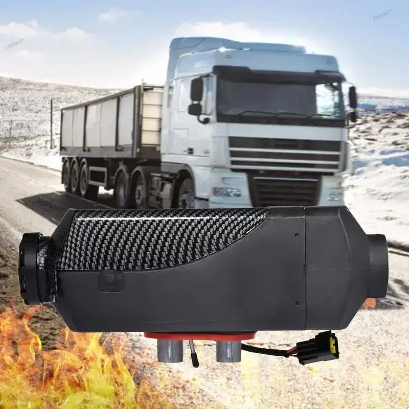 12V 24V Universal Auto Fuel Operated Heater 5KW Diesel Parking Air Heater Remote Control for Car Truck RV Boat Heating Supplies