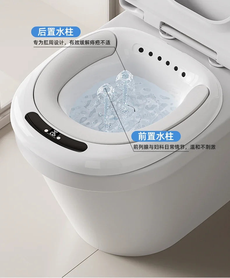 Electric Hands-Free Sitz Bath Clinical Grade Antibacterial Detachable Bidet Basin for Postpartum Herbal Steaming