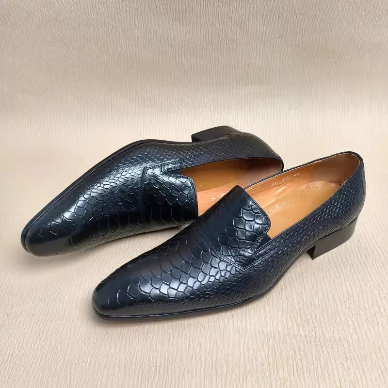 Classic Loafers Men Shoes Genuine Cowhide Leather Casual Office Shoe Original Design Spring Autumn Luxury Footwear Good Quality