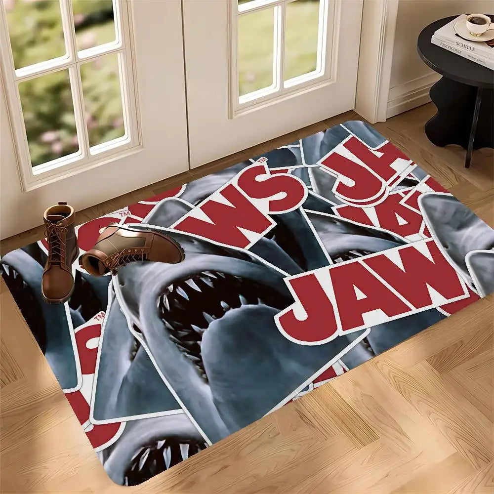 J-JAWS Movie Kitchen Mat Cheaper Anti-slip Modern Living Room Balcony Printed Modern Home Decor