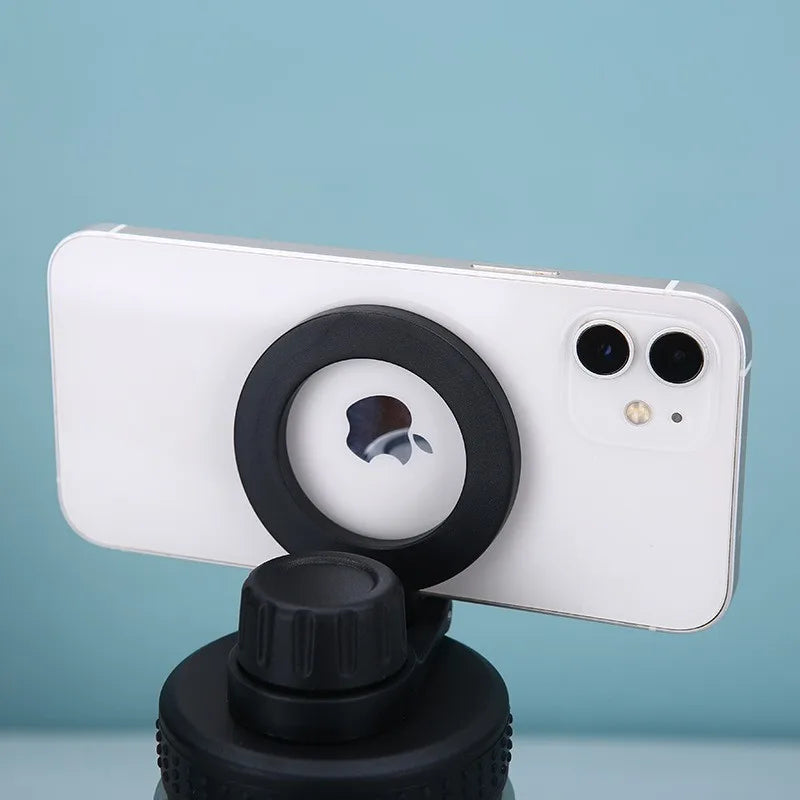 12oz~128oz Space Pot Cup Lid with Magnetic Phone Stand, Portable Bottle Cap with Handle, Leak-proof for Outdoor Sports