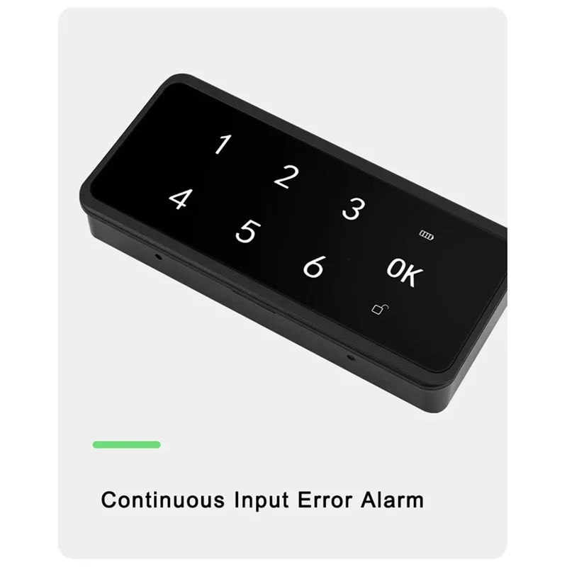 A99E-Electronic Induction Lock Smart Fingerprint Cabinet Lock,Drawer Password Lock,Cabinet Door Lock