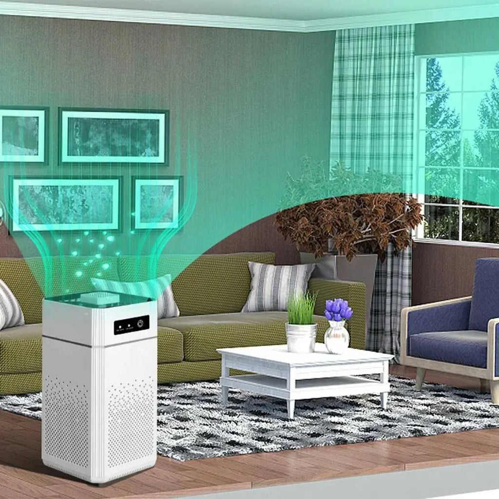 Air Purifier for Home Allergies Pet Hair 3-in-1 Air Purifiers Cleaner with Fragrance Sponge for Better Sleep