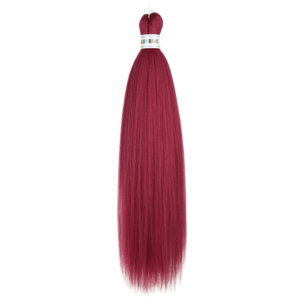 Ombre Kanekalon Braiding Hair Extensions Pre Stretched 26 Inch Synthetic Hair for Afro Jumbo Box Braids Natural Looking