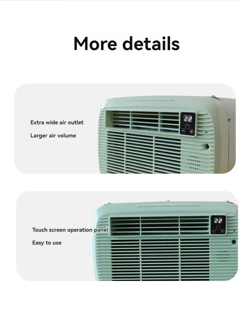 220v 650W Portable Air Conditioner Hot Selling Upgrade Refrigeration Outdoor Camping Tent Small Air Conditioner