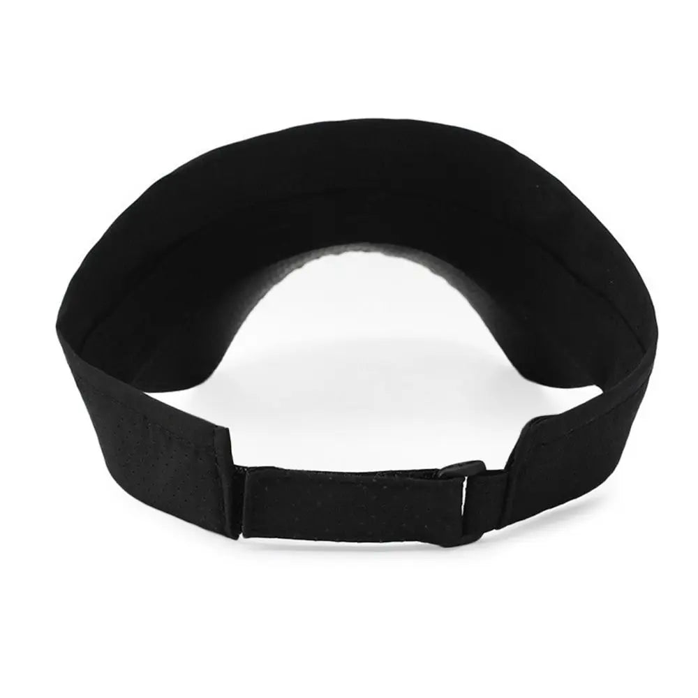 Men Women Breathable Sun Hat Adjustable Quick-drying Sports Visor Top Empty Casual Beach Hat Tennis Baseball Cap
