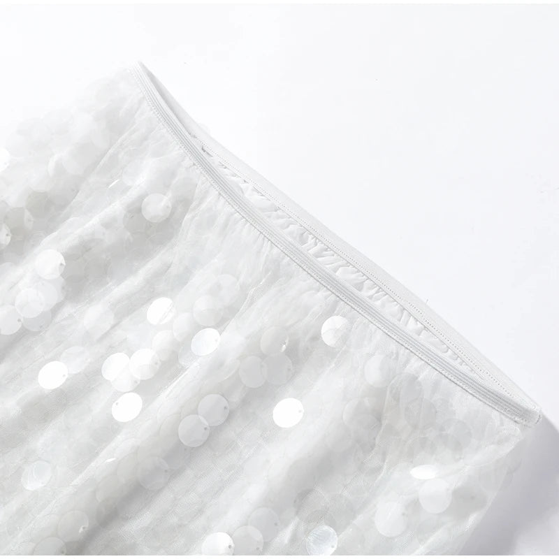 Sexy Lace Sequined Patchwork Dress Women Solid Sling Hollow Out Female Mini Dresses 2026 Summer Autumn Beach Fashion Lady Robe