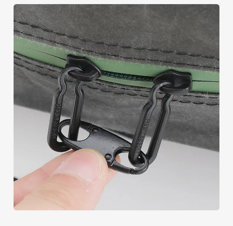 4/8/12/24Pcs Anti Theft Zipper Clips Double Opening Small Carabiner Clips, Elegant Zinc Alloy Zipper Pull Replacement for Travel