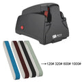 Knife Sharpener Electric, 4-Stage Professional Sharpener with 120-1000# Grit Sanding Belt, Fast & Precise for Kitchen Chef Tools