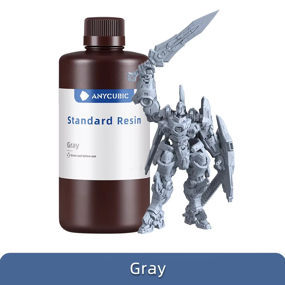 10kg ANYCUBIC 405nm Standard Resin UV Resin For Photon 3D Printer High Precision UV Photopolymer Resin Printing Material