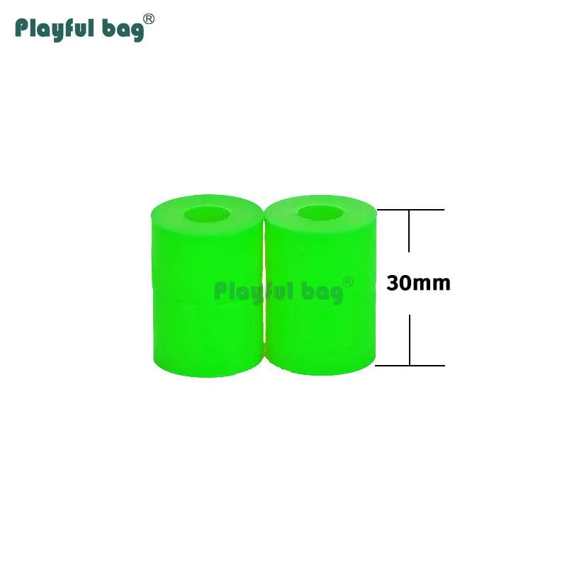 4-Wheel Skateboard Truck Mount - PU High Rebound Shock Absorber for Longboard Skateboard - Polyurethane Cushion Pads Set AMA65
