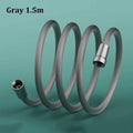 Braided shower pipe, universal water pipe, cold and hot water shower head, explosion-proof connection pipe