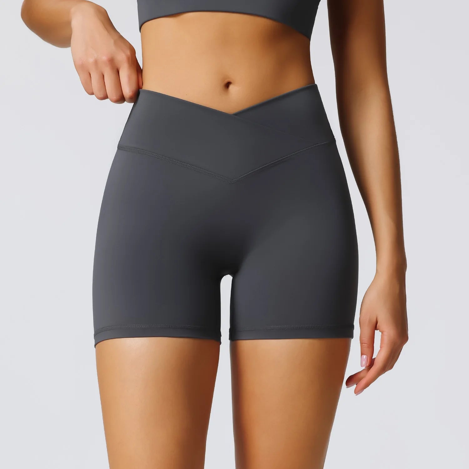 High Elasticity Quick Dry Yoga Fitness Outfit Women's Summer New Style Sportswear Set Fashionable Running Dancing Tennis