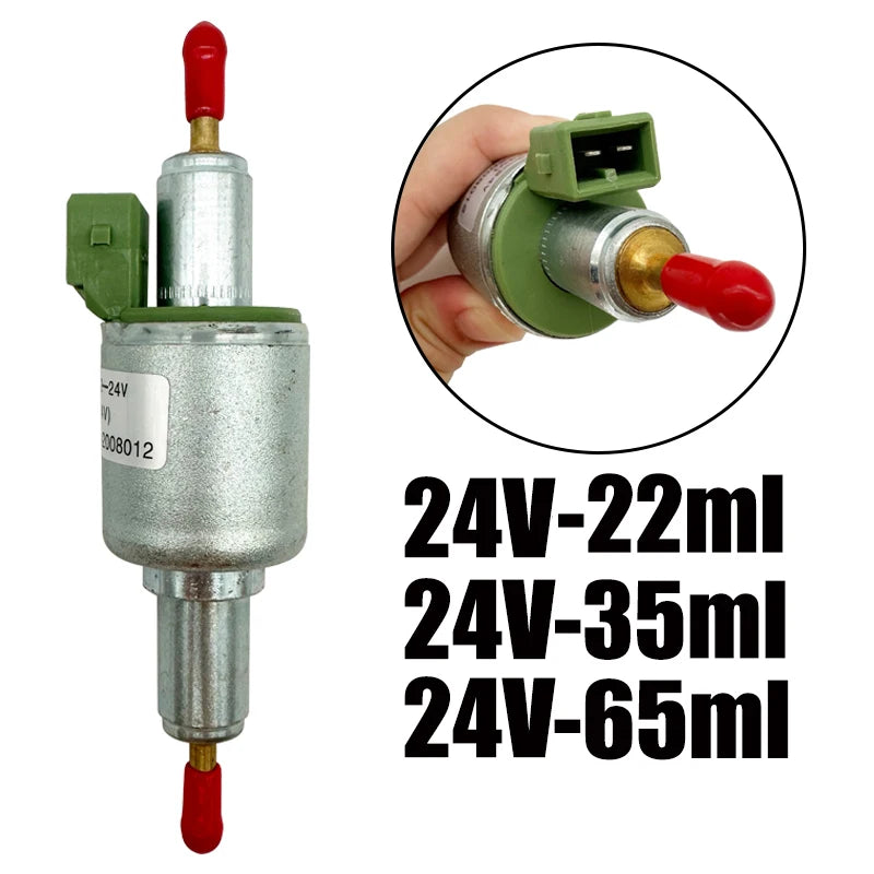 Universal 12V/24V Car Air Diesel Parking Heater Oil Fuel Pump Pulse Meter Pump For Webasto Eberspacher 2KW 5KW 8KW 22/28/35/65ML