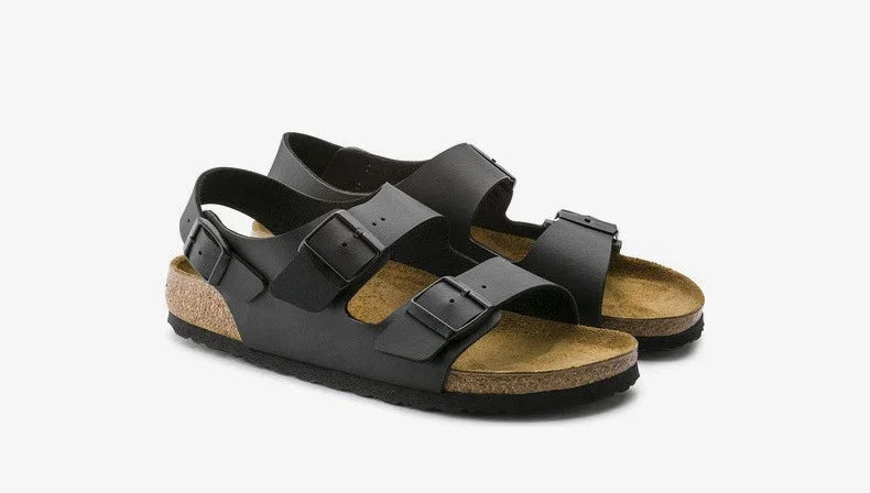 Man’s Fashion Casual Cork Sandal Breathable Comfort Summer Flip-Flops Couple Slippers Beach Muller Outdoor Anti Slip Shoes Youth
